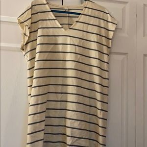 Made well pin strip dress
